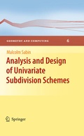 Cover: Analysis and Design of Univariate Subdivision Schemes - Springer