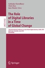 Cover: The Role of Digital Libraries in a Time of Global Change - Springer