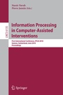Bild: Information Processing in Computer-Assisted Interventions - Springer