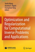 Cover: Optimization and Regularization for Computational Inverse Problems and Applications - Springer