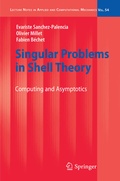 Cover: Singular Problems in Shell Theory - Springer
