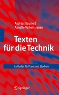 Cover: Texten f&uuml;r die Technik - Springer