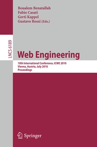 Enlarge image Cover: Web Engineering - Springer