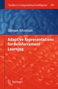 Enlarge image Cover: Adaptive Representations for Reinforcement Learning - Springer