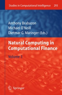 Enlarge image Cover: Natural Computing in Computational Finance - Springer
