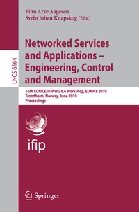 Enlarge image Cover: Networked Services and Applications - Engineering, Control and Management - Springer