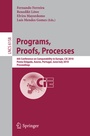 Cover: Programs, Proofs, Processes - Springer