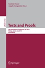 Cover: Tests and Proofs - Springer