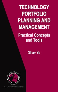 Enlarge image Cover: Technology Portfolio Planning and Management - Springer