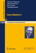 Cover: L&eacute;vy Matters I - Springer