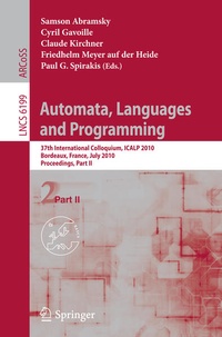 Enlarge image Cover: Automata, Languages and Programming - Springer