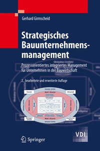 Abbildung von: Strategisches Bauunternehmensmanagement - Springer
