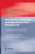 Cover: New Results in Numerical and Experimental Fluid Mechanics VII - Springer