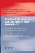 Cover: New Results in Numerical and Experimental Fluid Mechanics VII - Springer
