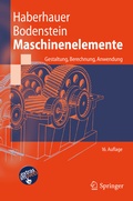 Cover: Maschinenelemente - Springer