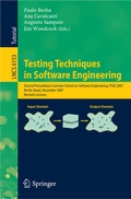 Cover: Testing Techniques in Software Engineering - Springer