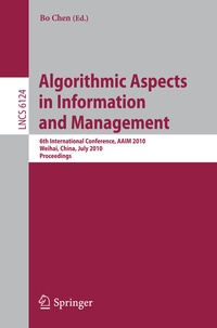 Abbildung von: Algorithmic Aspects in Information and Management - Springer