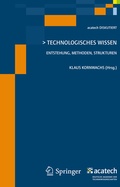 Cover: Technologisches Wissen - Springer