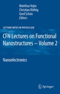 Cover: CFN Lectures on Functional Nanostructures - Volume 2 - Springer