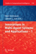 Cover: Innovations in Multi-Agent Systems and Application - 1 - Springer