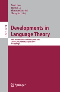 Abbildung von: Developments in Language Theory - Springer
