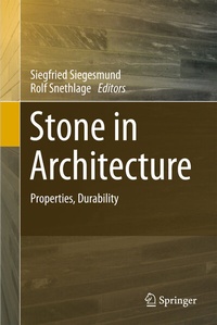 Abbildung von: Stone in Architecture - Springer