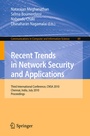 Cover: Recent Trends in Network Security and Applications - Springer