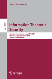 Abbildung von: Information Theoretic Security - Springer
