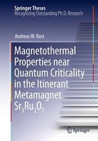Abbildung von: Magnetothermal Properties near Quantum Criticality in the Itinerant Metamagnet Sr3Ru2O7 - Springer