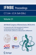 Cover: 6th World Congress of Biomechanics (WCB 2010), 1 - 6 August 2010, Singapore - Springer