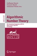 Bild: Algorithmic Number Theory - Springer