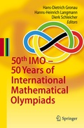 Cover: 50th IMO - 50 Years of International Mathematical Olympiads - Springer