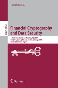 Enlarge image Cover: Financial Cryptography and Data Security - Springer