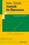 Cover: Statistik f&uuml;r &Ouml;konomen - Springer