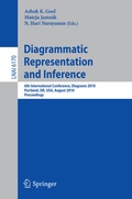 Cover: Diagrammatic Representation and Inference - Springer