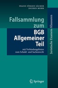 Cover: Fallsammlung zum BGB Allgemeiner Teil - Springer