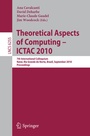 Cover: Theoretical Aspects of Computing - Springer
