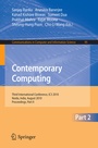 Cover: Contemporary Computing - Springer