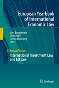 Cover: International Investment Law and EU Law - Springer