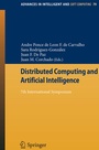Cover: Distributed Computing and Artificial Intelligence - Springer
