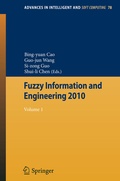 Cover: Fuzzy Information and Engineering 2010 - Springer