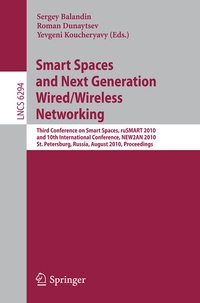Enlarge image Cover: Smart Spaces and Next Generation Wired/Wireless Networking - Springer
