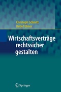 Cover: Wirtschaftsvertr&auml;ge rechtssicher gestalten - Springer