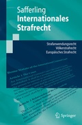Cover: Internationales Strafrecht - Springer