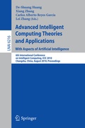 Cover: Advanced Intelligent Computing Theories and Applications: With Aspects of Artificial Intelligence - Springer