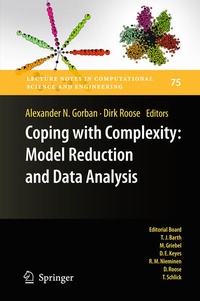 Enlarge image Cover: Coping with Complexity: Model Reduction and Data Analysis - Springer