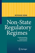 Cover: Non-State Regulatory Regimes - Springer