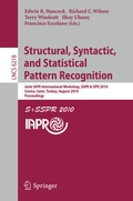 Cover: Structural, Syntactic, and Statistical Pattern Recognition - Springer