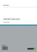 Cover: Social Justice in today's society - GRIN Verlag