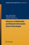Cover: Advances in Multimedia and Network Information System Technologies - Springer